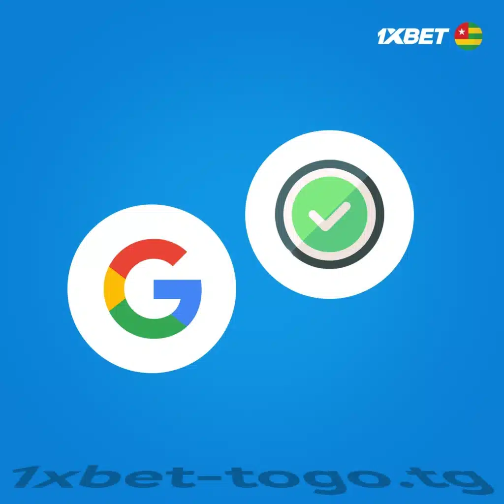 Autorisation dans 1xBet Togo via ID, E-mail ou numéro de téléphone