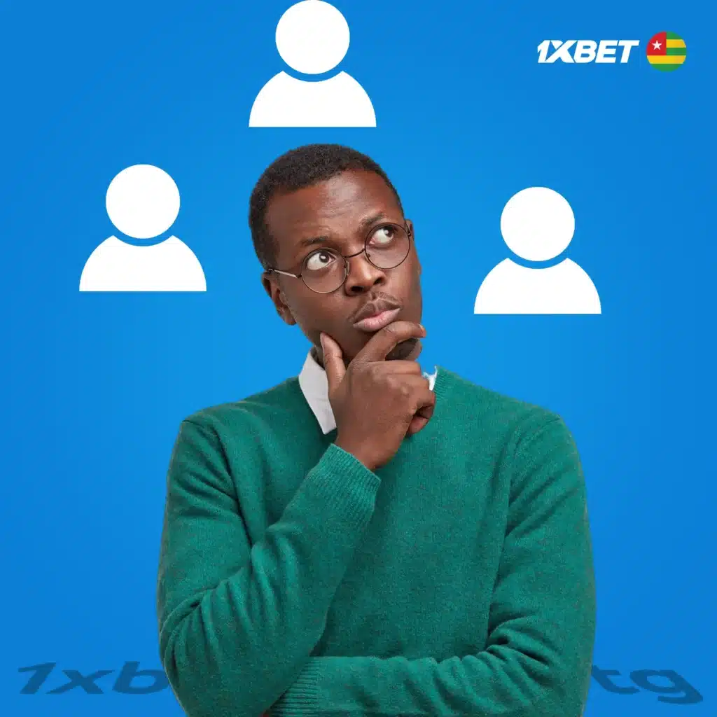 Comment un joueur peut créer plusieurs comptes sur 1xBet au Togo