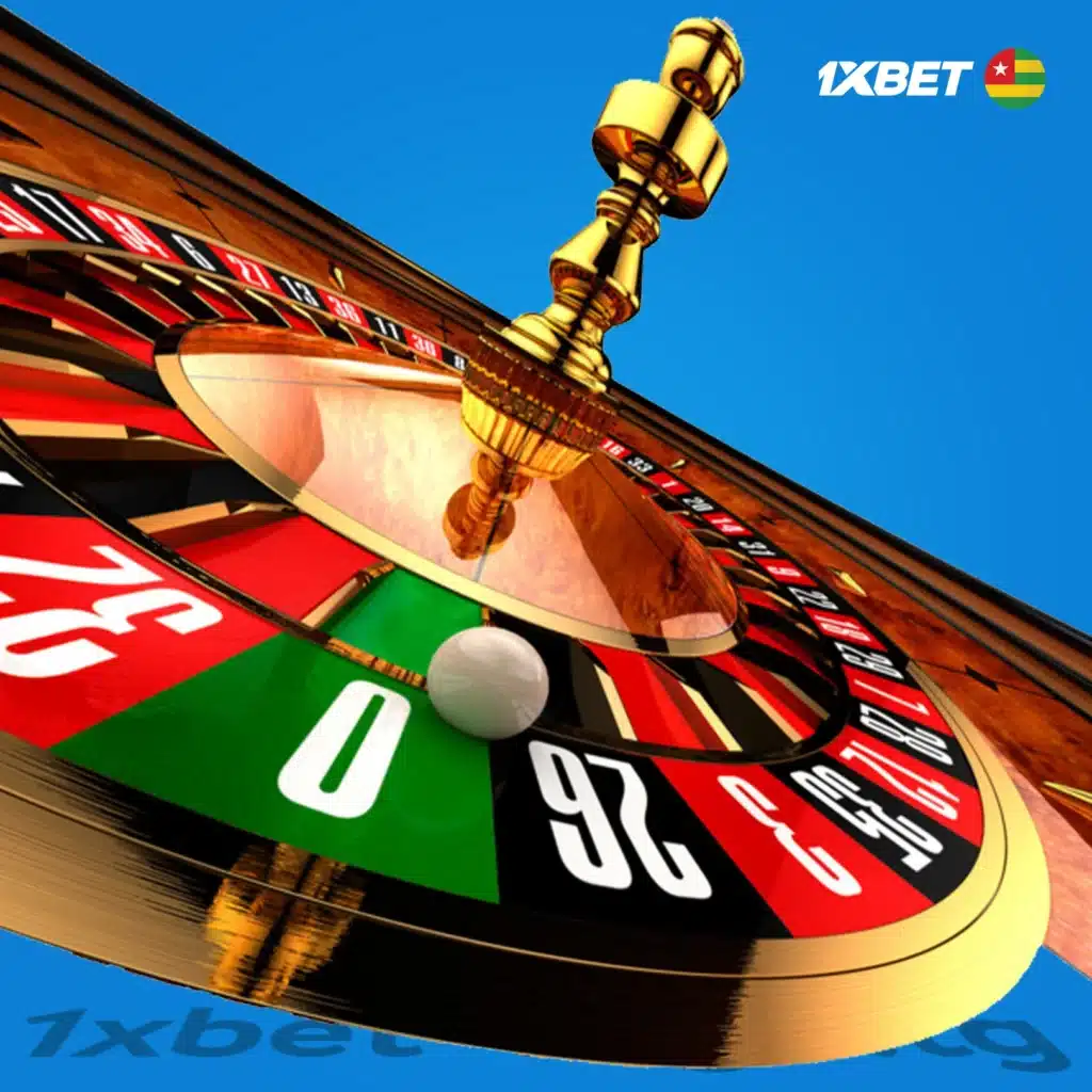 L'essence de la roulette sur 1xBet Togo
