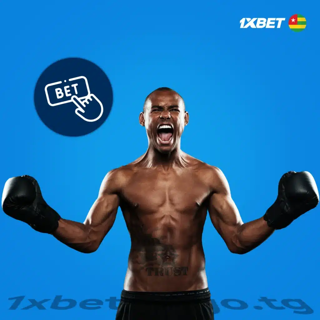 Parier sur le vainqueur du combat sur 1xBet au Togo