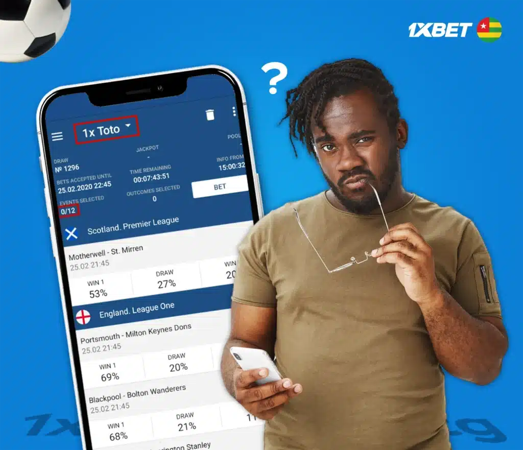 Qu'est-ce que TOTO dans 1xBet Togo