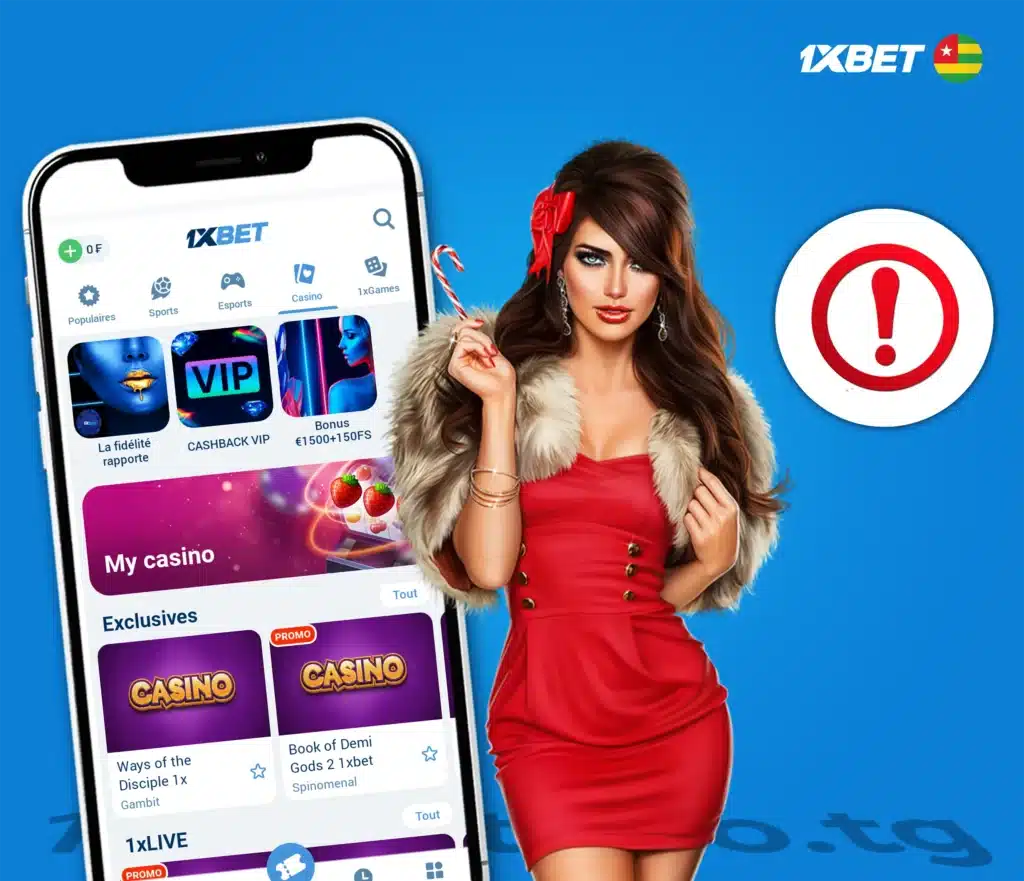 Règles du casino 1xBet Togo