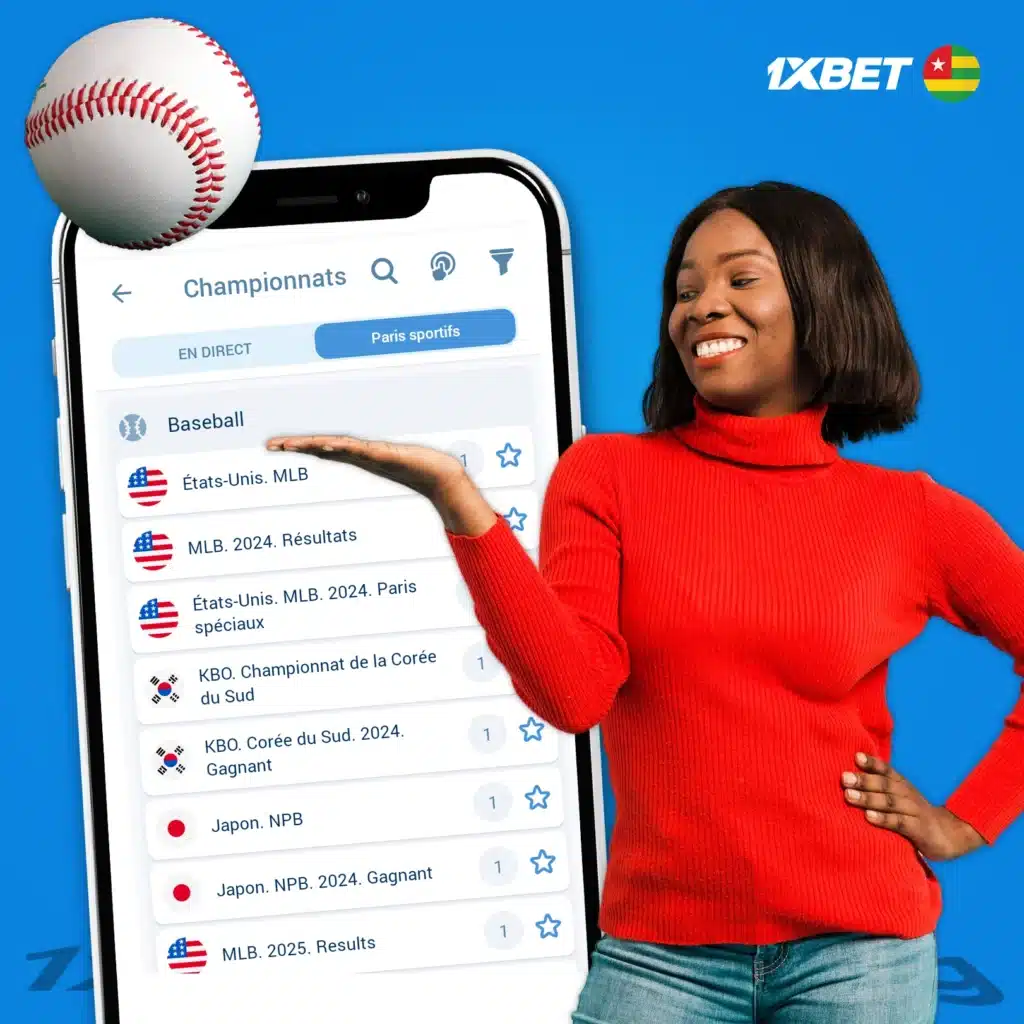 Tournois de baseball disponibles pour les paris