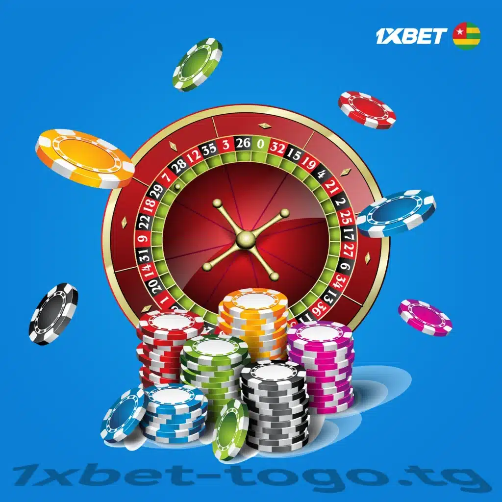 Types de roulette sur 1xBet Togo