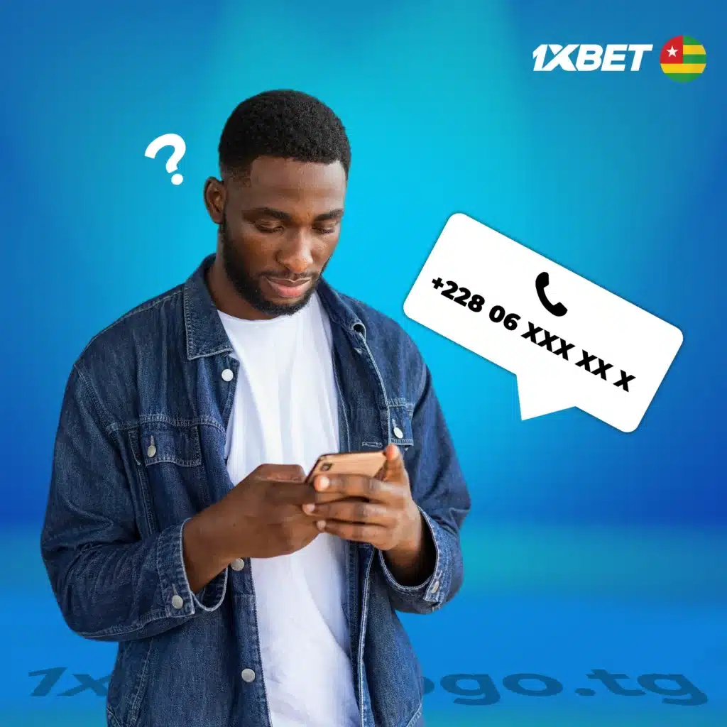 Comment lier un numéro de téléphone à l'espace personnel de 1xBet Togo