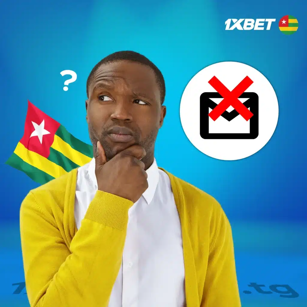 Pourquoi pas de SMS de 1xBet au Togo