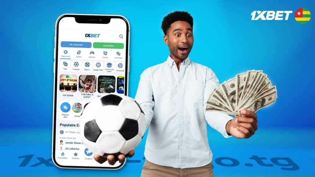 Comment faire un retrait sur 1xbet Togo ?