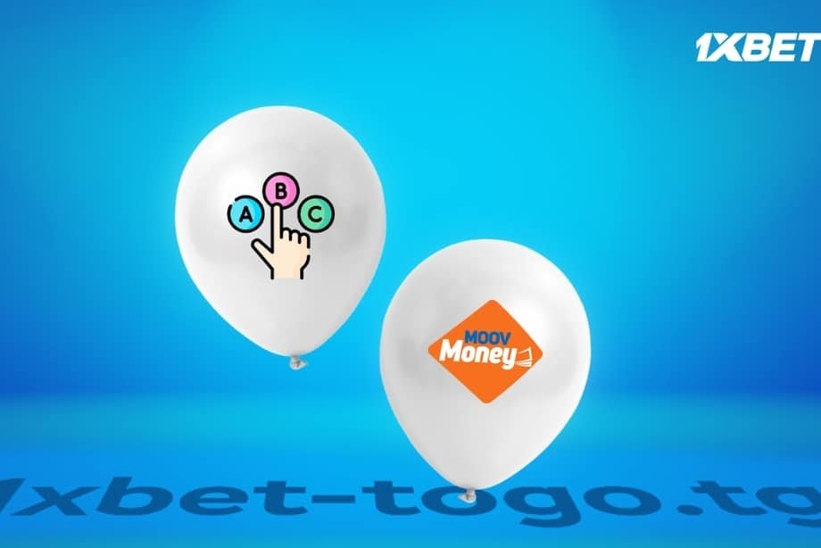 Moov Money, la meilleure voie pour faire un dépôt sur 1xbet au Togo